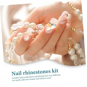 Стразы для ногтей FRCOLOR, набор, маленькие маникюрные драгоценные камни для женщин synthetic.ua - Фото 1