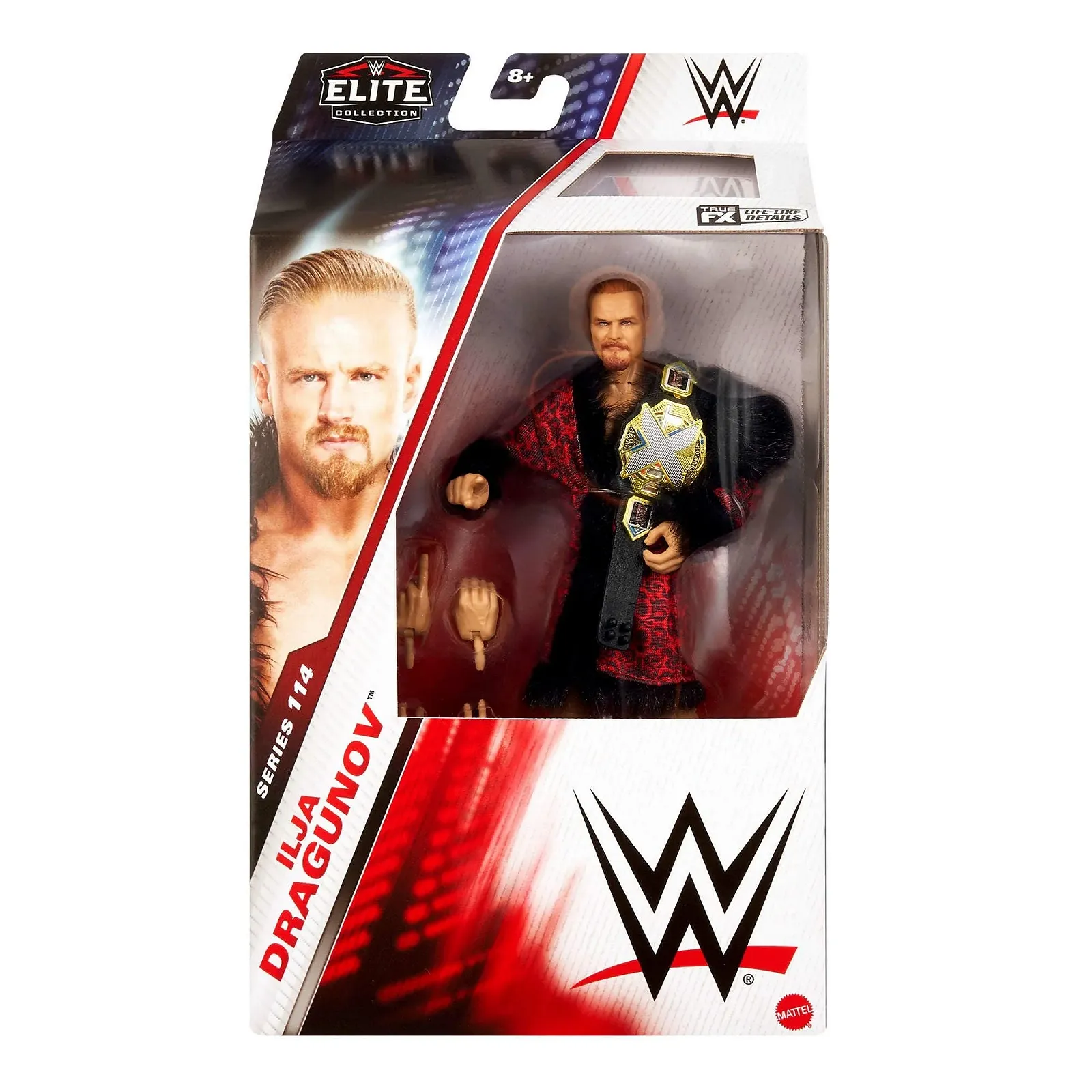 Фігурка Mattel WWE Elite Series #114 Ilya Dragunov 15 см різнокольорова, фото №2