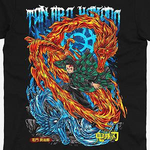 Футболка Аниме Клинок рассекающий демонов Demon Slayer TH215 S synthetic.ua - Фото 1