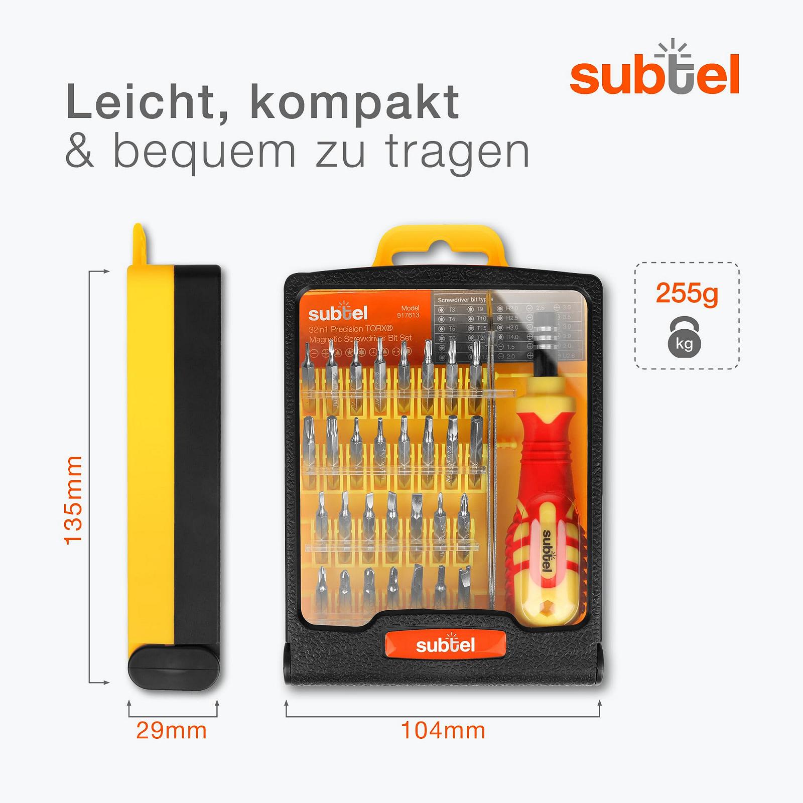 Набор отвёрток Subtel 32 шт., фото №4 Набор отвёрток Subtel 32 шт., фото №4