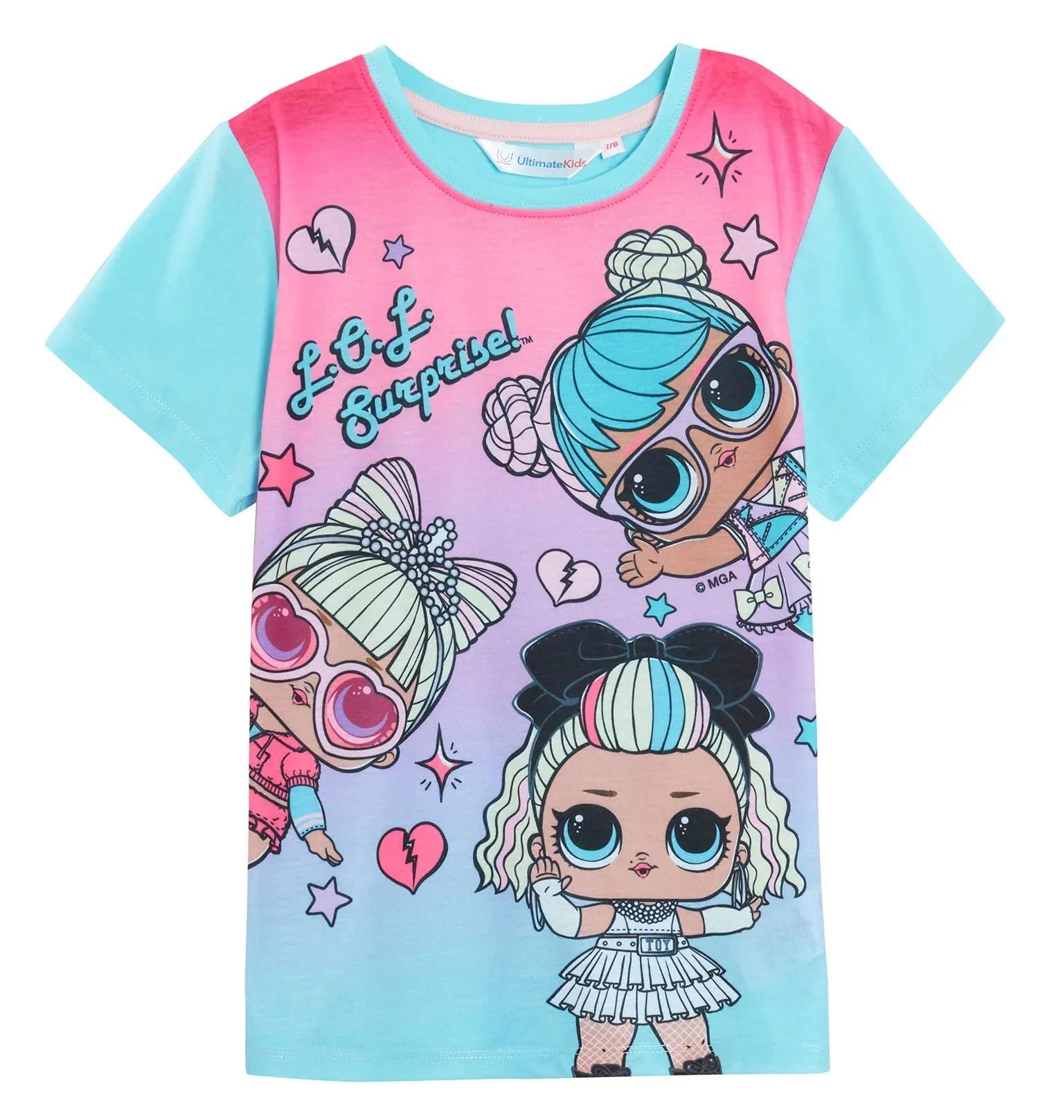 Халат і піжама для дівчинки LOL Surprise, набір з 3 предметів, фото №2