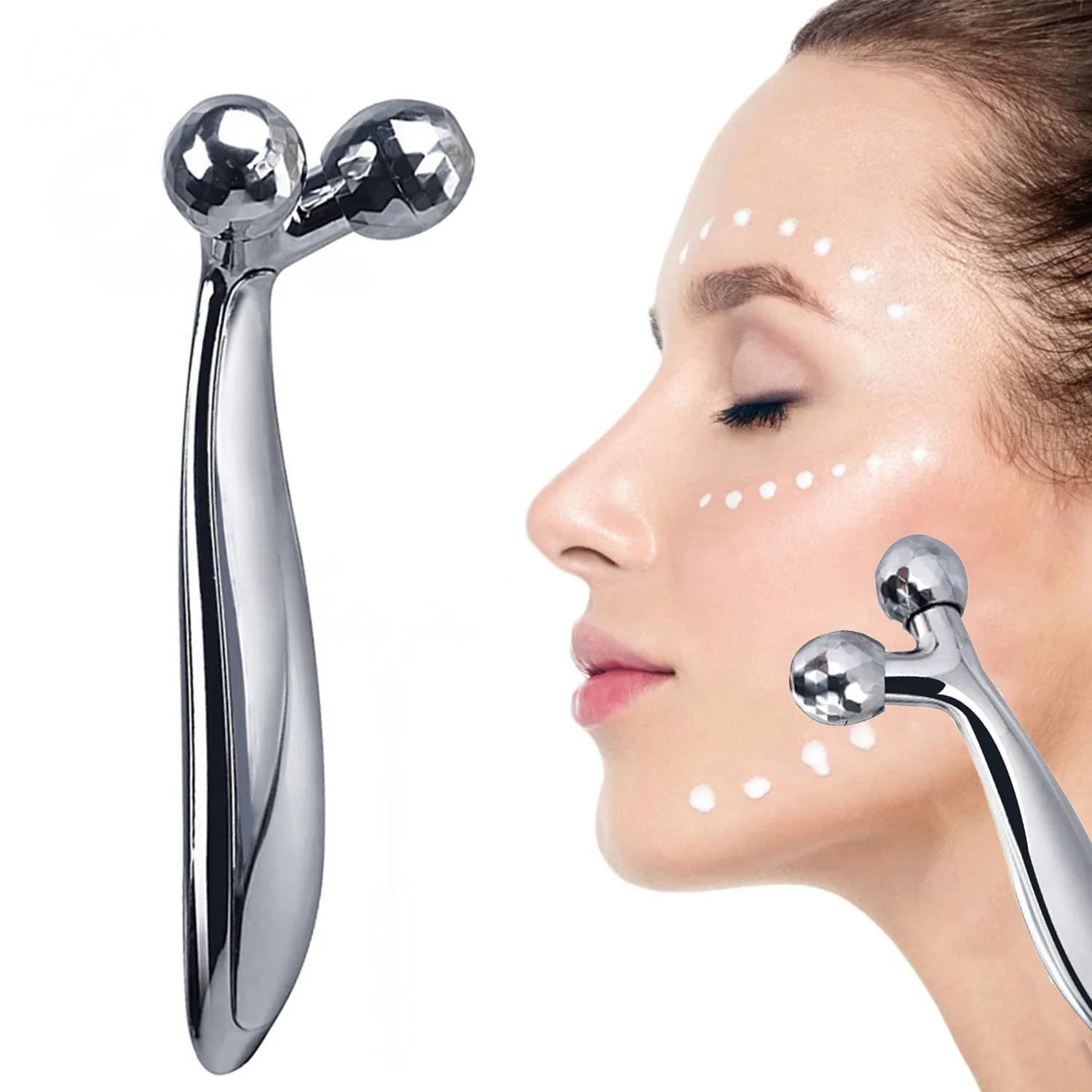 Масажер 3D Ролик для обличчя та для схуднення тіла, фото №1