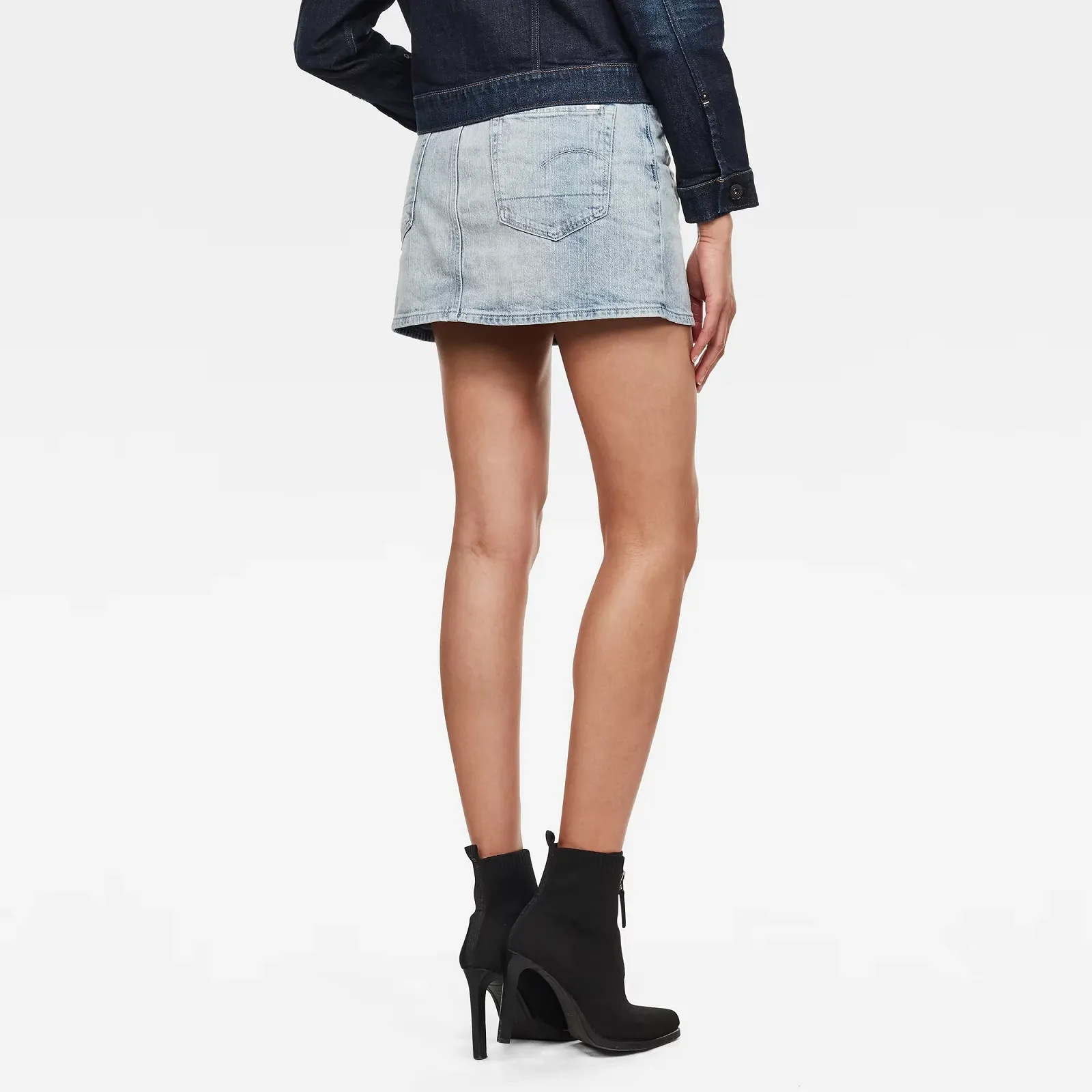 Жіноча спідниця G-Star RAW 3301 High Mini Skirt - 24, фото №2 Жіноча спідниця G-Star RAW 3301 High Mini Skirt - 24, фото №2
