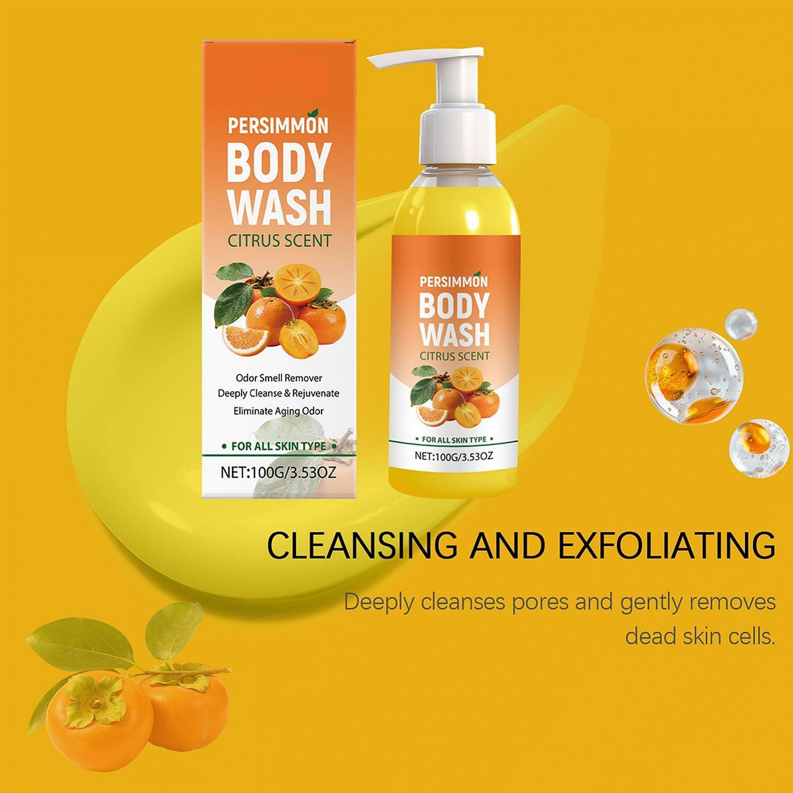 Гель для душу Очищувальний та освітлювальний засіб для шкіри Видалення запаху тіла 100 г, фото №5