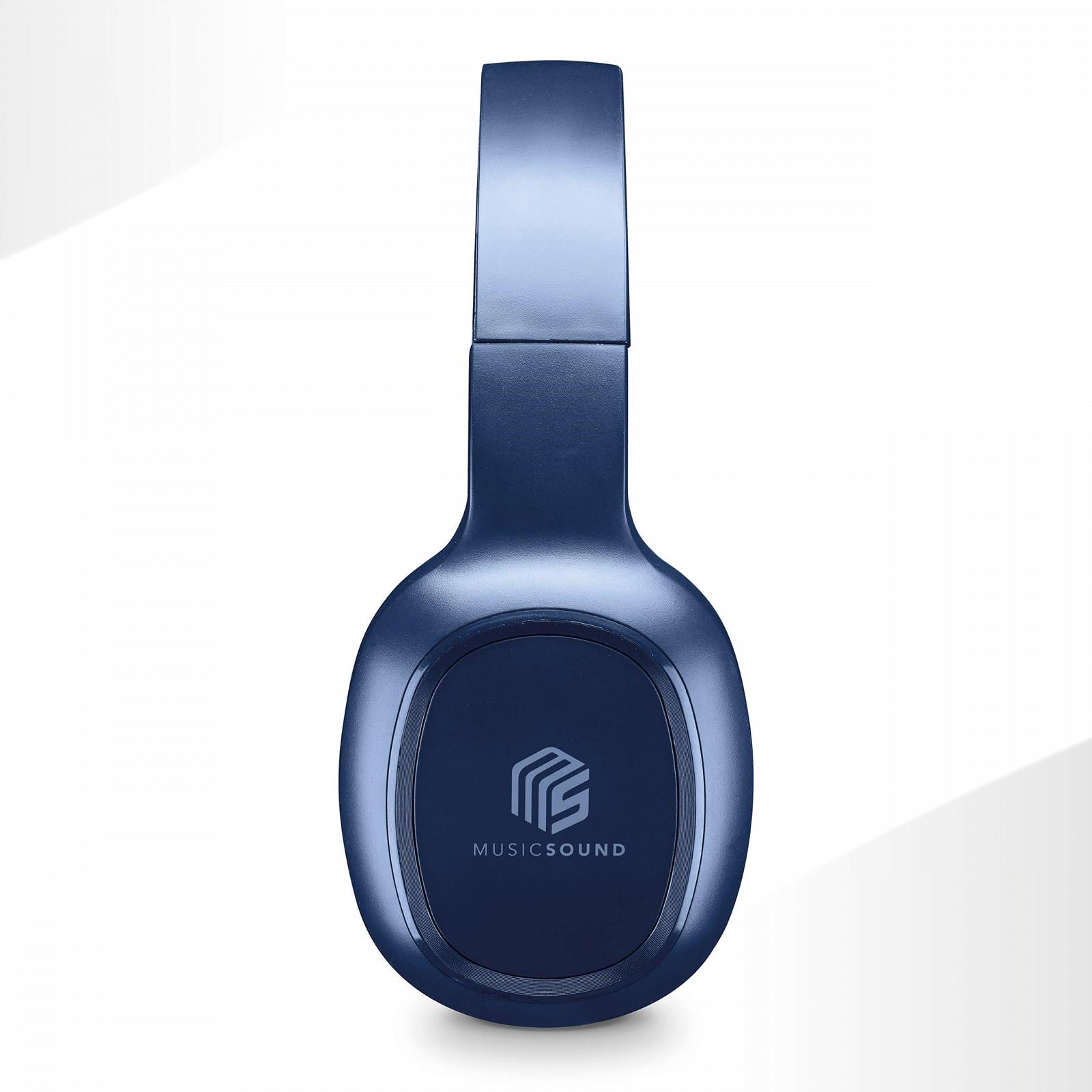 Навушники Music Sound Basic Bluetooth Синій, фото №3