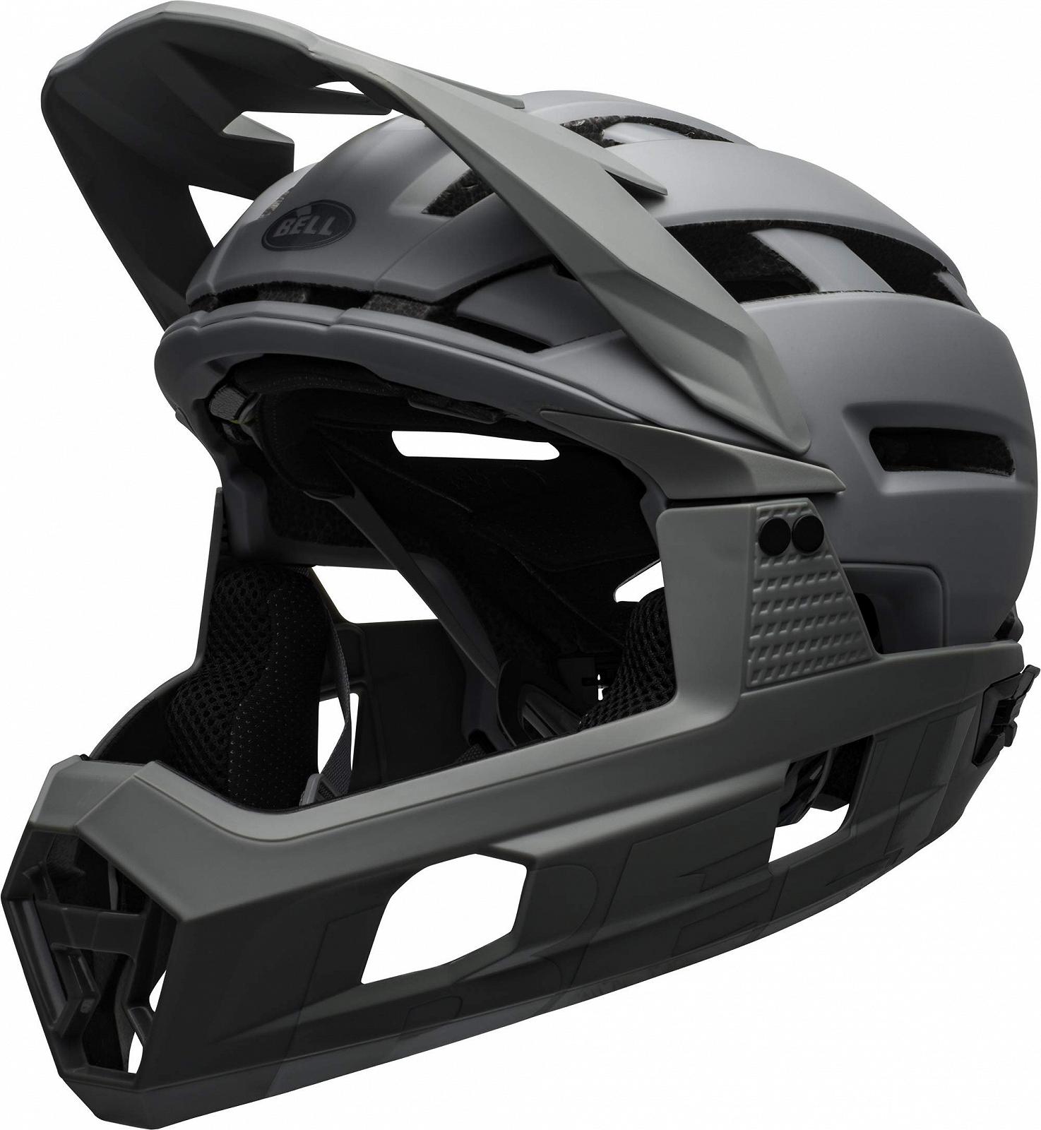 Шолом велосипедний MTB BELL Super Air R MIPS Spherical сірий 2021, фото №3