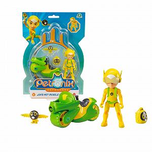 Фигурка Giochi Preziosi Petronix JIA 7 см с рюкзаком - Фото 1