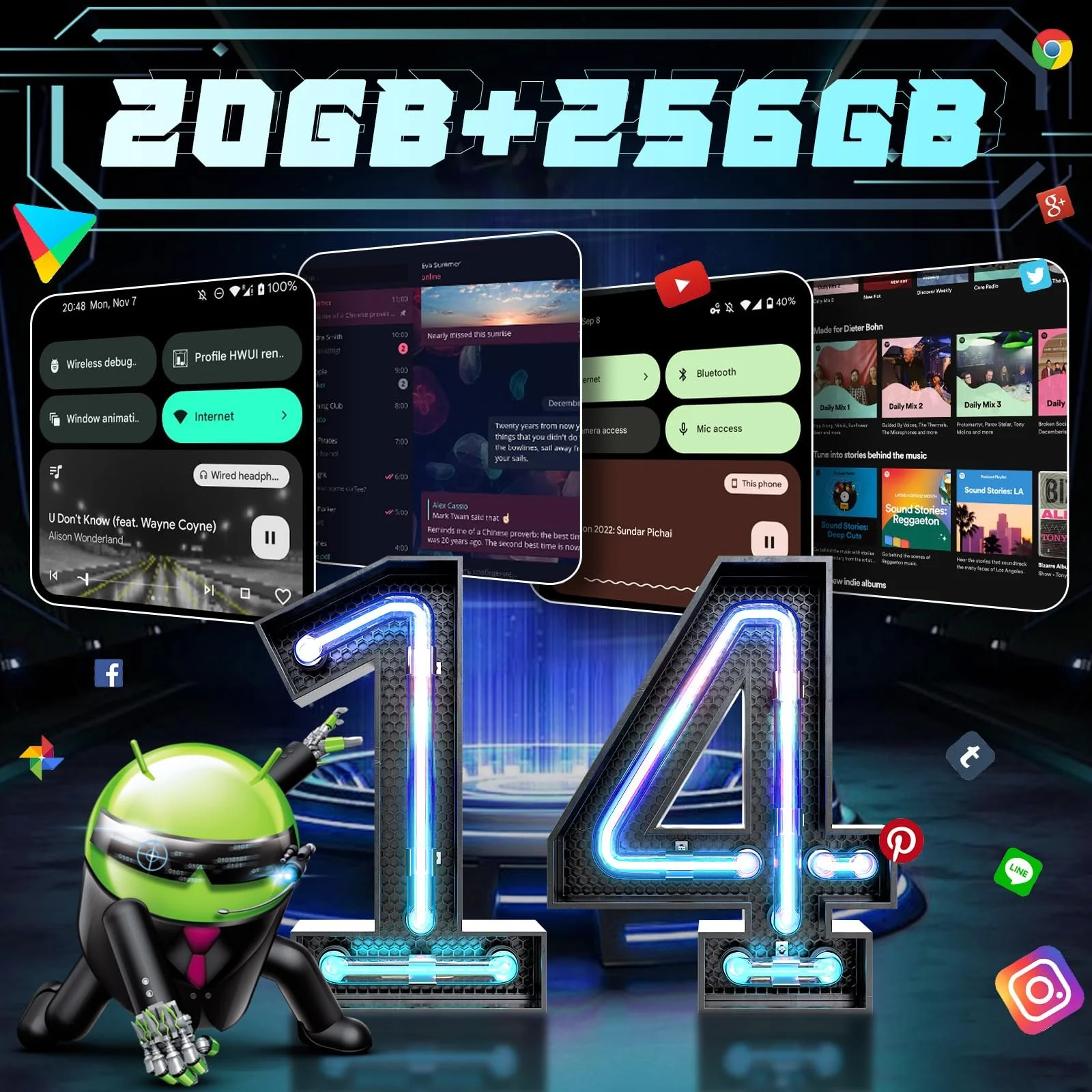 Защищенный смартфон DOOGEE Blade 10 Ultra 20GB+256GB 6.56 Дюйма 50MP 5150mAh Android 14, фото №2