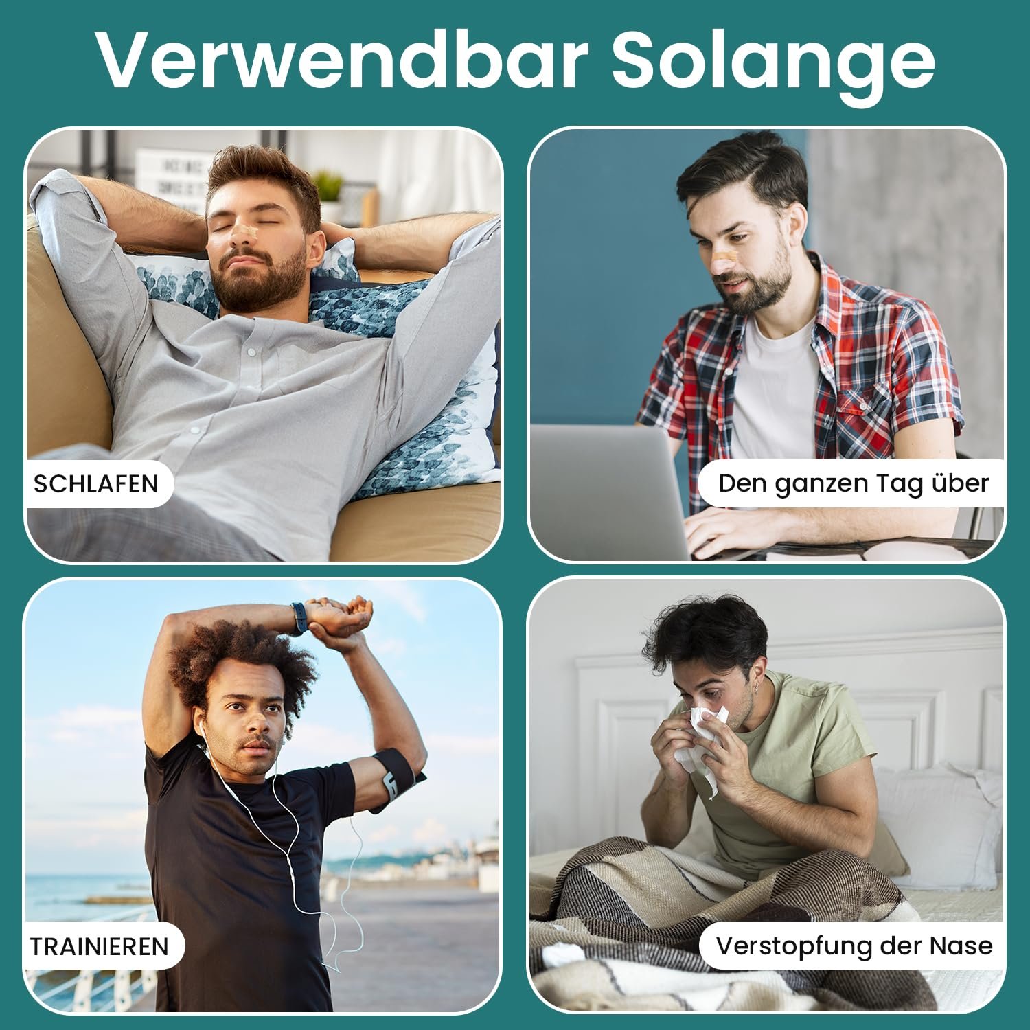 Пластирі для носа від хропіння Nova+ Series Premium Model L (66 x 19 мм), фото №6 Пластирі для носа від хропіння Nova+ Series Premium Model L (66 x 19 мм), фото №6