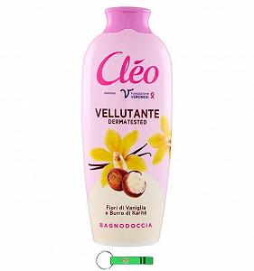 Гель для душу Cleo Bagnodoccia Квіти ванілі та масло ши 750 мл 12 шт + брелок - Фото 1