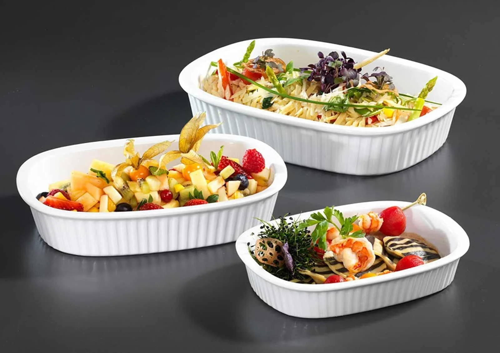 Форма для запікання Ritzenhoff & Breker Bianco прямокутна 22 x 16 см порцелянова Біла, фото №3