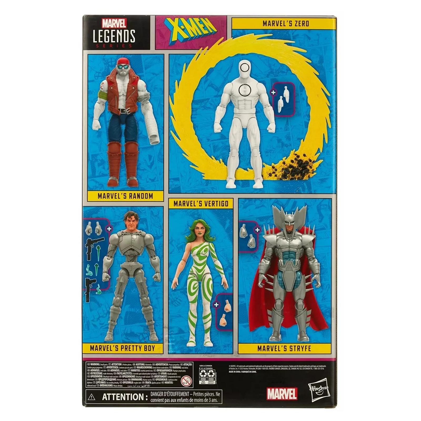 Фігурки Hasbro Marvel Legends Series: X-Men Villains, 60th Anniversary, 15.24 см, різнокольоровий, фото №3