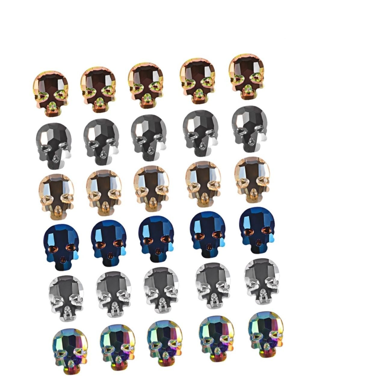 Наклейки Стразы 3D ABOOFAN 90 шт, фото №9