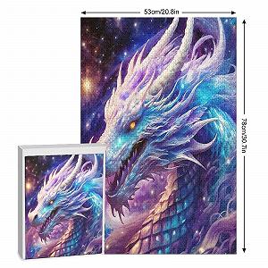 Дерев'яний пазл Dragon 1000 елементів 78 x 53 см synthetic.ua - Фото 1