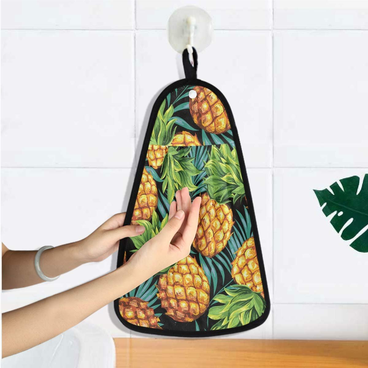Рушник Gold Pineapple поглинаючий швидкосохнучий для кухні, фото №5