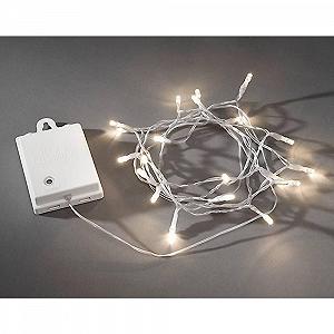 Гирлянда Konstsmide 3722-103, 20 LED, теплый белый, прозрачный кабель - Фото 1