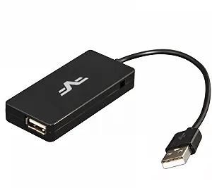 Концентратор USB 2.0 Frime 4хUSB2.0 Black (FH-20030) - Фото 1