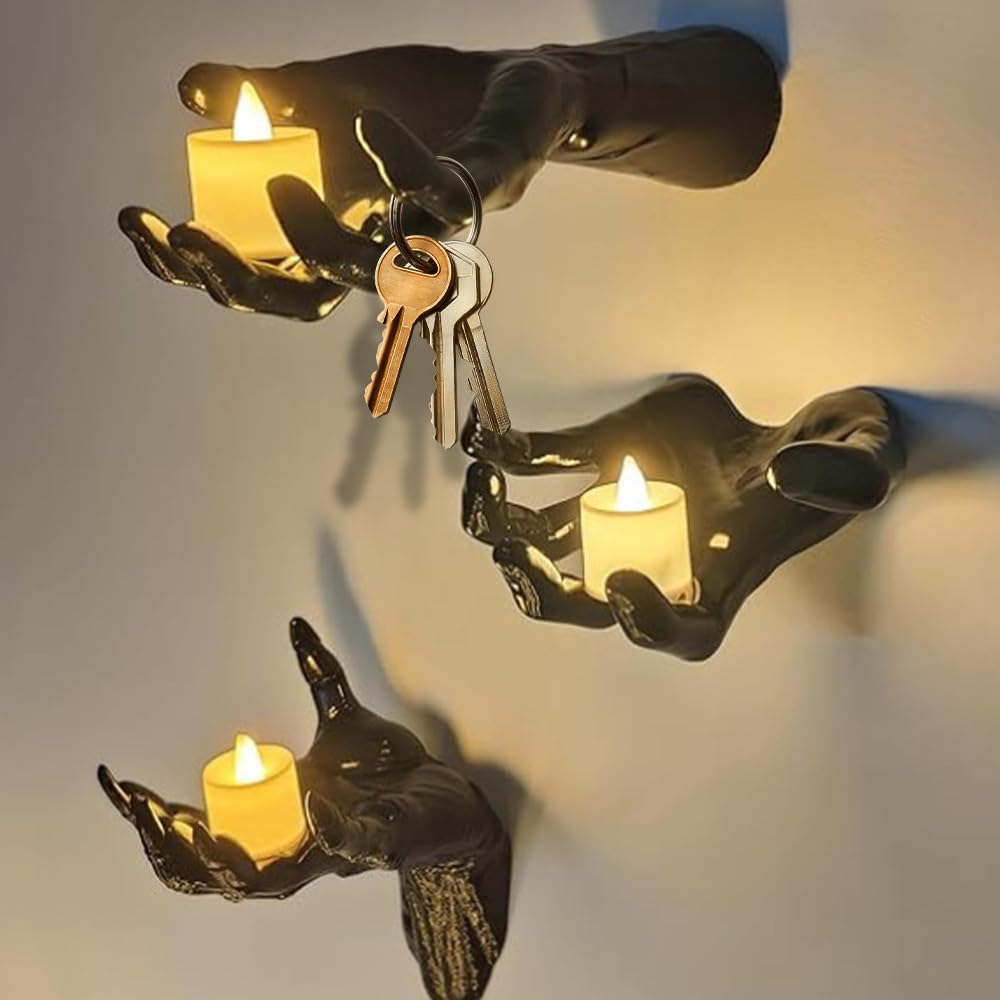 Подсвечник Ghost Hands Halloween Scary Skeleton Gothic Vintage для Хэллоуина Декор для стола Спальни Вечеринок 02, фото №2 Подсвечник Ghost Hands Halloween Scary Skeleton Gothic Vintage для Хэллоуина Декор для стола Спальни Вечеринок 02, фото №2