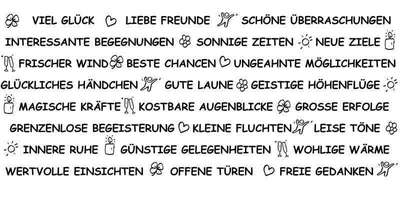 Свеча Bulla Design Wortlicht с стеклянной пластиной Birthday Wishes, фото №3