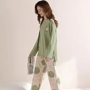 Піжама GOSO для дівчат з довгими рукавами. Повсякденний одяг для сну ціна на synthetic.ua - Фото 1 Піжама GOSO для дівчат з довгими рукавами. Повсякденний одяг для сну synthetic.ua - Фото 1