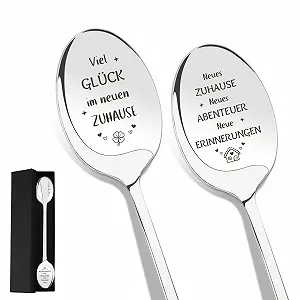 Ложка Кавова Stainless Steel з гравіюванням - Фото 1