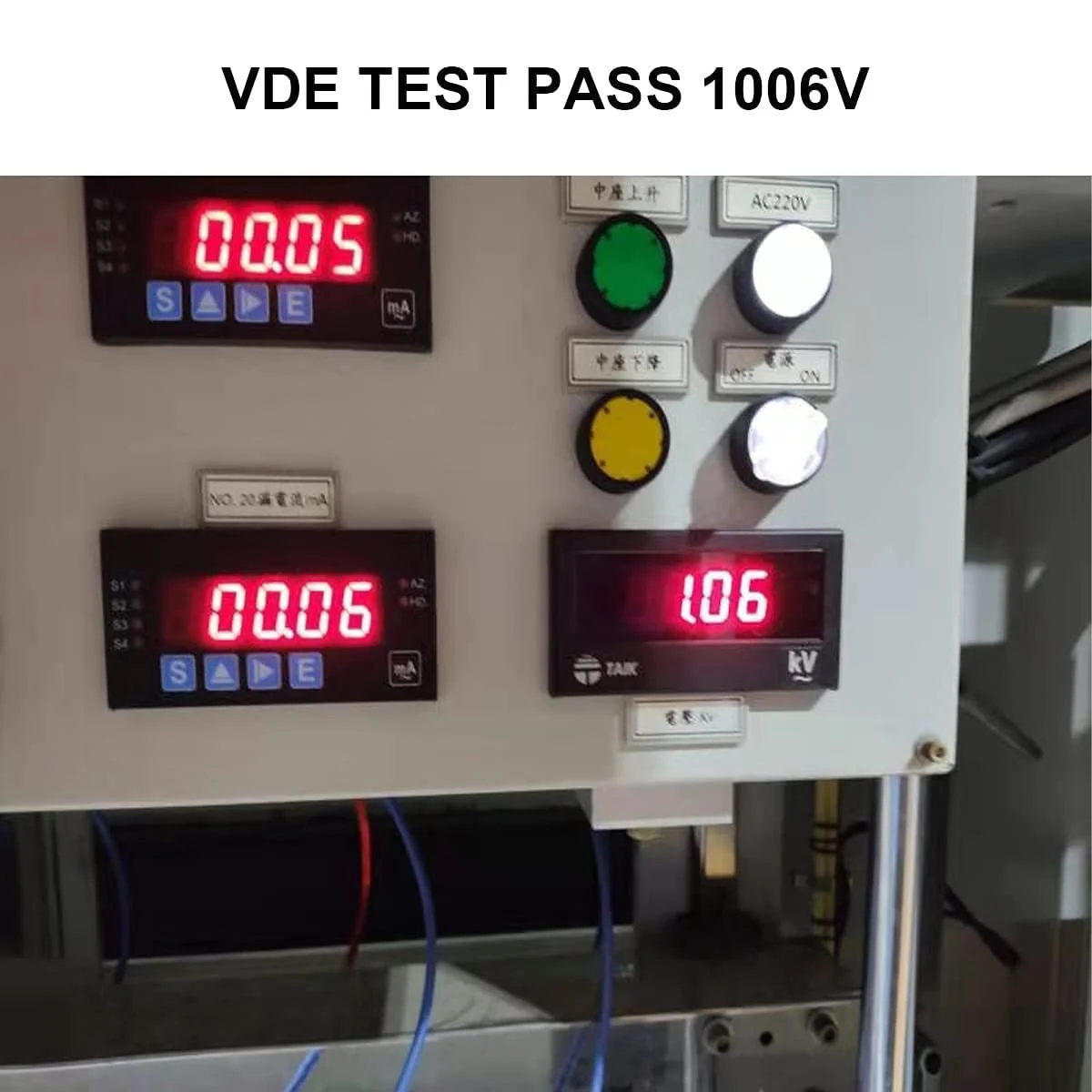 Набір діелектричних викруток Gunpla 11 предметів VDE SL PH PZ з тестером напруги 1000 В Kraftform, фото №8