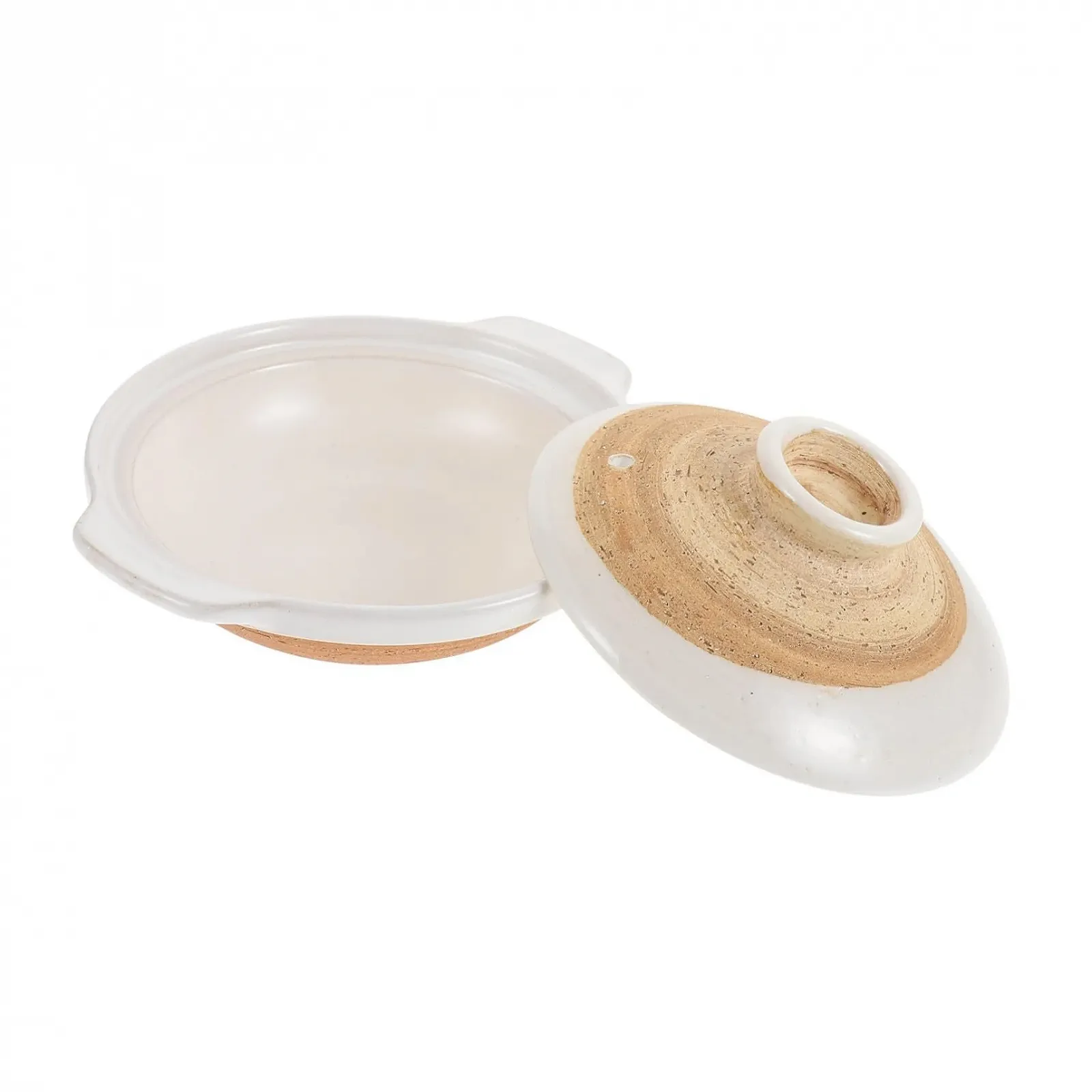 Керамічна каструля термостійка глиняна для рису та курки антипригарна японський стиль, фото №1