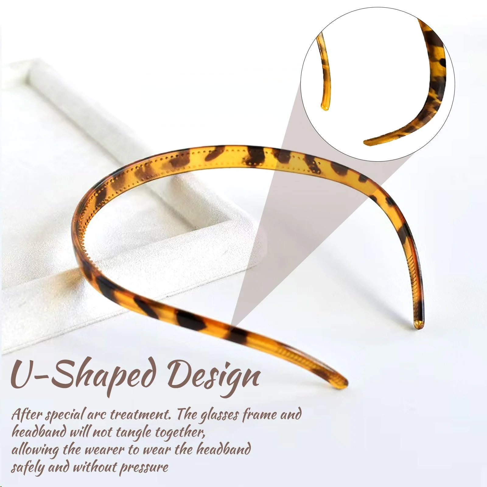 Набір з 4 обручів на голову, фото №7