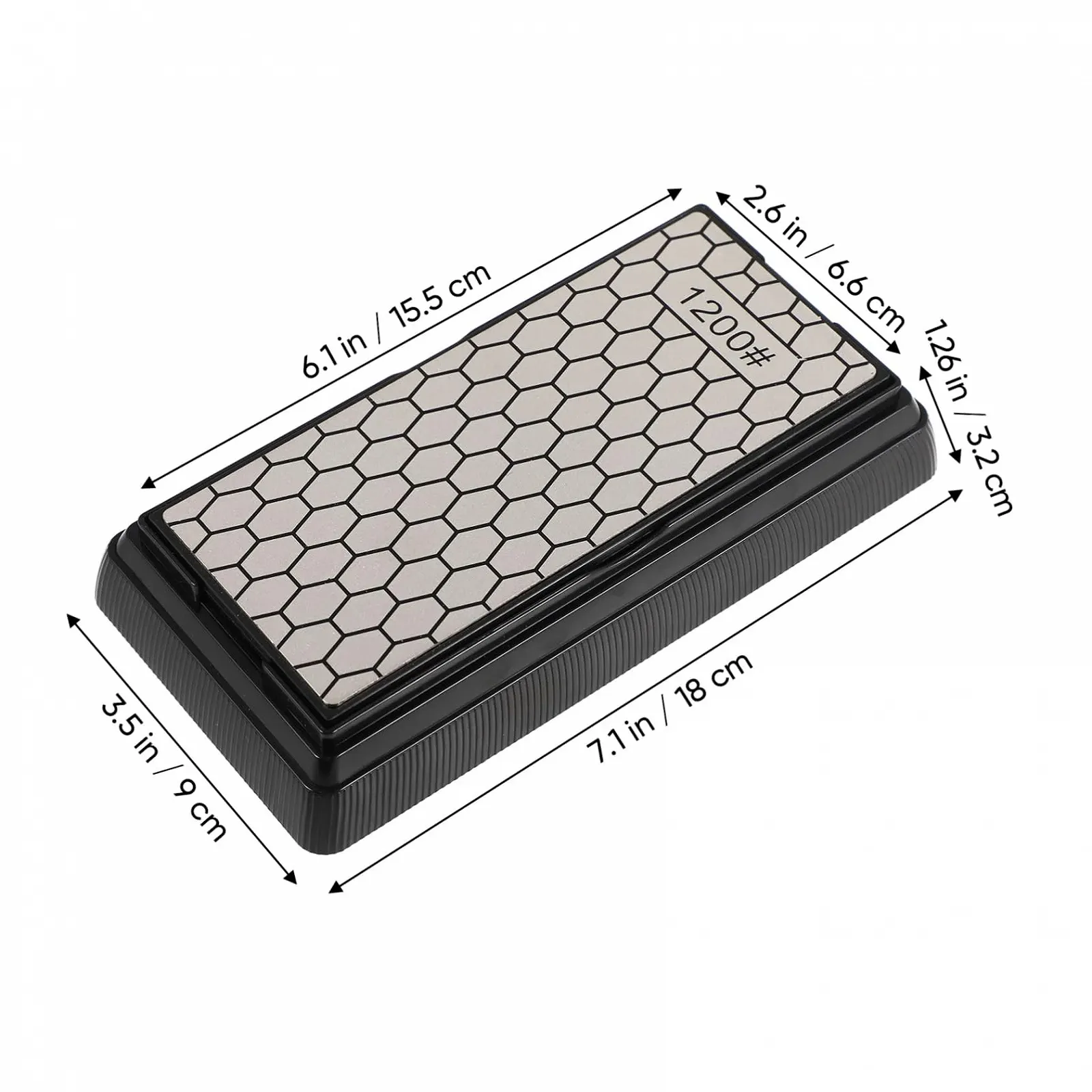 Точилка для ножей Holibanna двухсторонняя алмазная нескользящая, фото №2