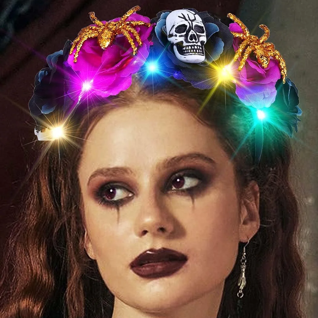 Обруч Reaky Светящийся Хэллоуин, LED, фото №1