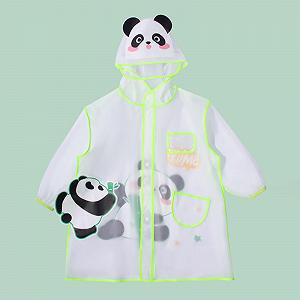 Дождевой пончо детский велосипедный дождевик, подходящий для активного отдыха на велосипеде, унисекс, водонепроницаемая ветрозащитная куртка, детский мультяшный узор, водонепроницаемый дождевик synthetic.ua - Фото 1
