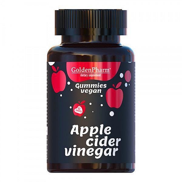 Apple Cider Vinegar веган мармелад 60 штук Голден-фарм, фото №1