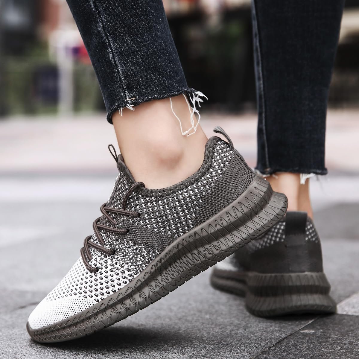 Чоловічі Кросівки VGPSFN Спортивні Легкі Нековзні Дихаючі, фото №7