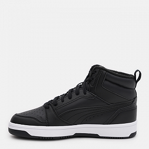 Ботинки Puma Rebound V6 Mid WTR Jr Черный 38.5 synthetic.ua - Фото 1