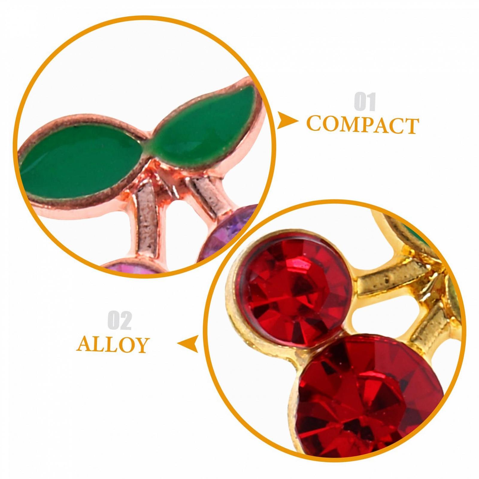 Украшения для ногтей Вишенки FOMIYES 3D для маникюра для женщин, фото №3