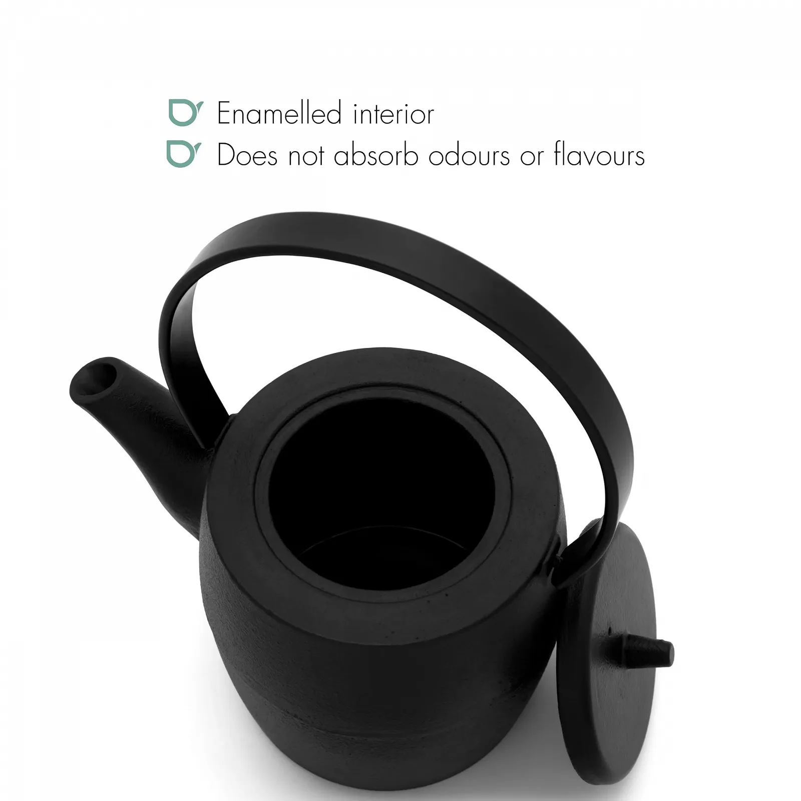 Чайник-заварник Bredemeijer Asian Чорний Чавунний Індукційний 1,2 літра, фото №5