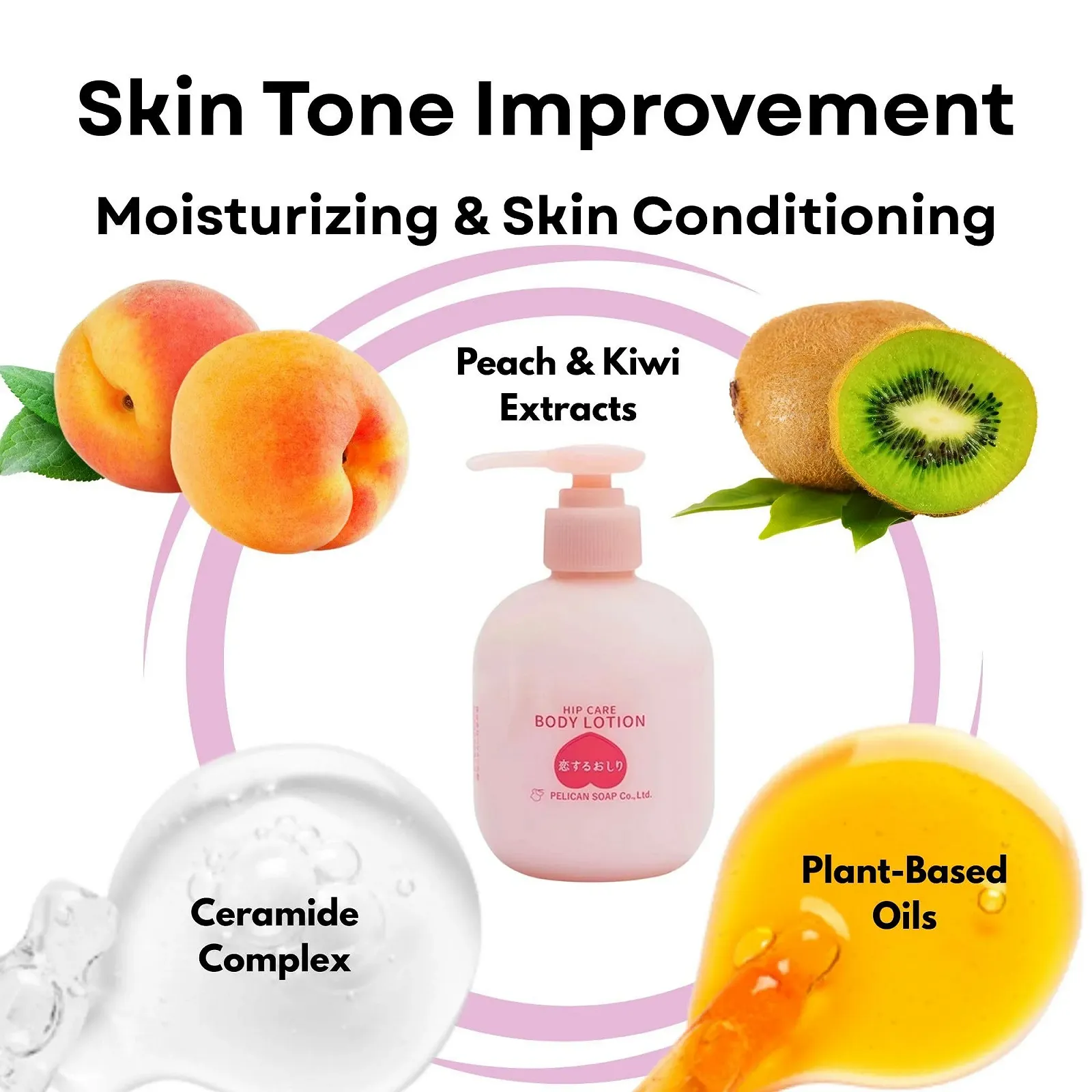 Лосьйон для тіла Koisuru Oshiri для догляду за сідницями 200 мл, фото №3 Лосьйон для тіла Koisuru Oshiri для догляду за сідницями 200 мл, фото №3