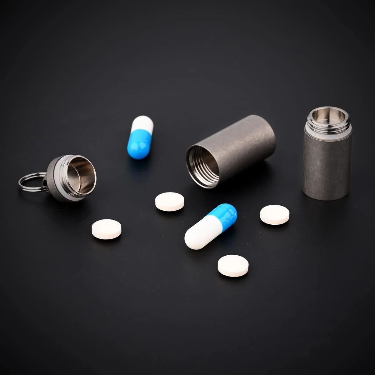 Футляр для таблеток NHDT Титановий портативний SW631 Великий Тримач, фото №5