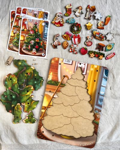 Игра 2 в 1 Ёлка большая 30 см [tsi192827-TSI], фото №4