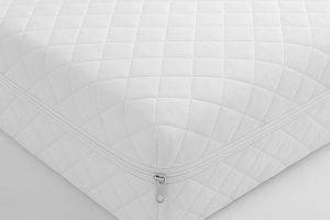 Наматрасник стеганый Luxury Full Zip дышащий, защита от постельных клопов, пыленепроницаемый synthetic.ua - Фото 1