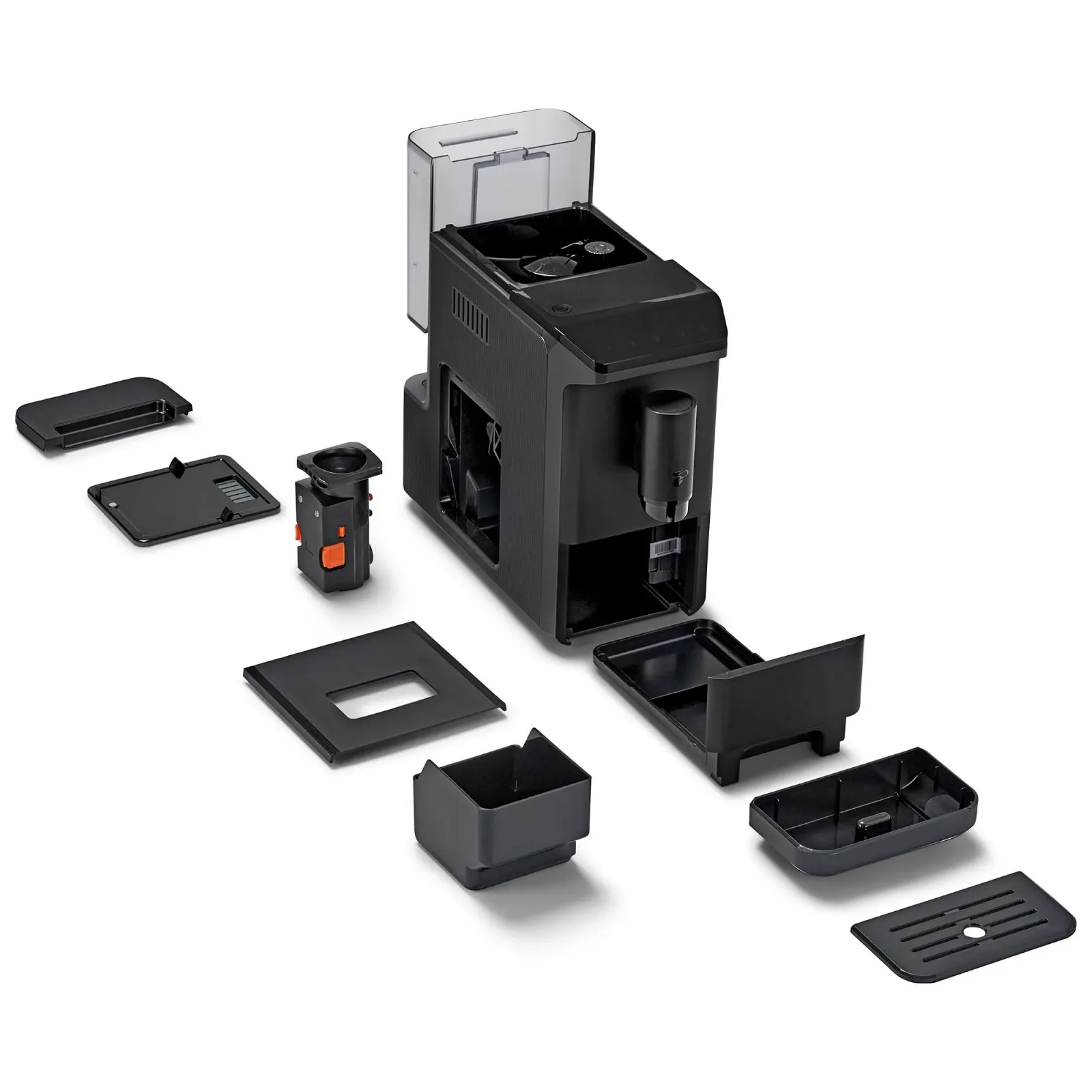 Кофемашина Tchibo Esperto Mini, автоматическая, для Caffé Crema и эспрессо, 16 см, компактная, черная, фото №5 Кофемашина Tchibo Esperto Mini, автоматическая, для Caffé Crema и эспрессо, 16 см, компактная, черная, фото №5