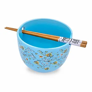 Миска для ремня Harry Potter Hogwarts Icons 591 мл с палочками synthetic.ua - Фото 1