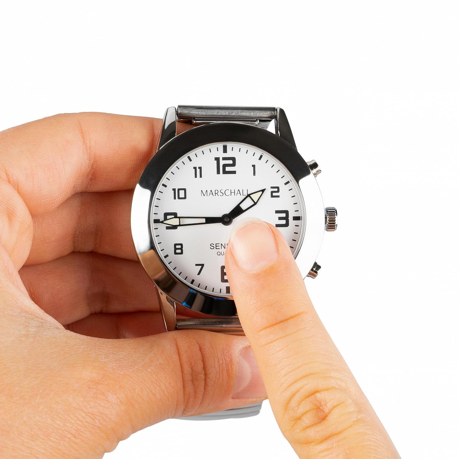 Часы мужские Marschall Senso S-HM2 серебряные, фото №4