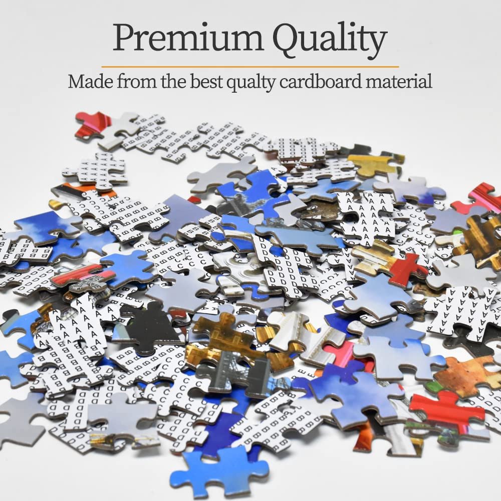 Пазл HUADADA Railway Station in Gornergrat Швейцарія 1000 елементів 70 x 50 см, фото №4