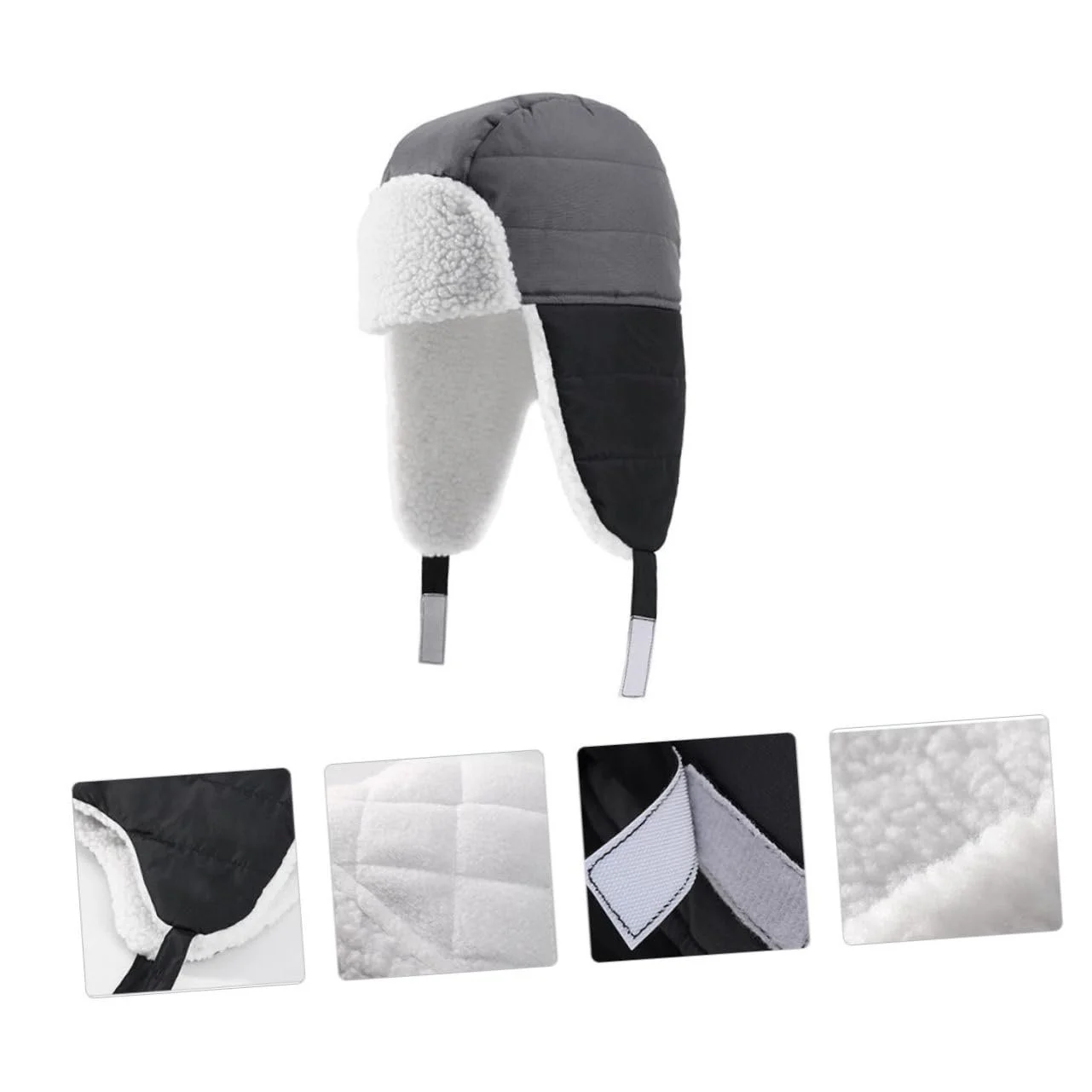 Шапка-вушанка WRITWAA з вушними клапанами, вітрозахисна, фото №7 Шапка-вушанка WRITWAA з вушними клапанами, вітрозахисна, фото №7