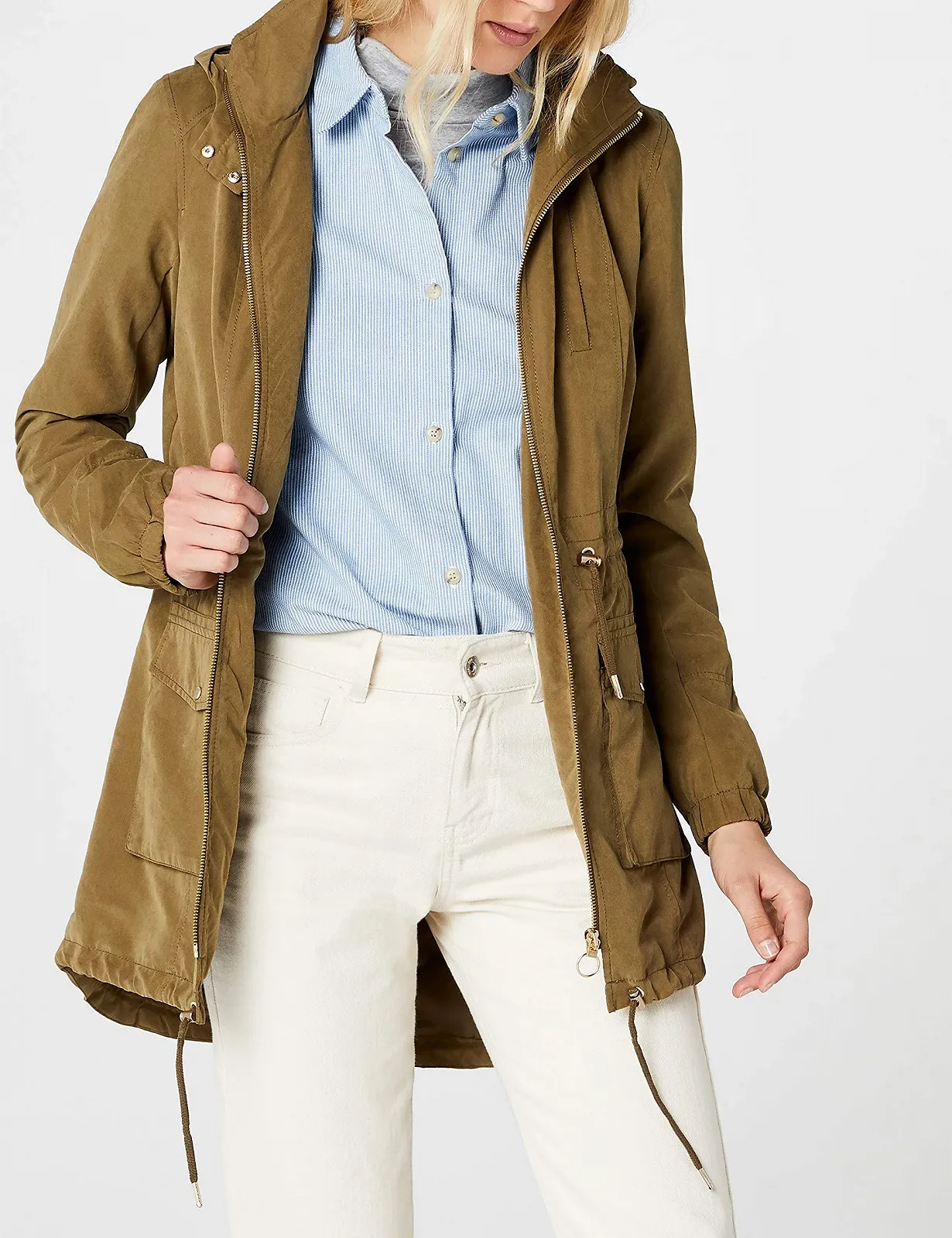 Парка ONLY Onlstarry Cc OTW Женская Длинная Куртка, фото №5