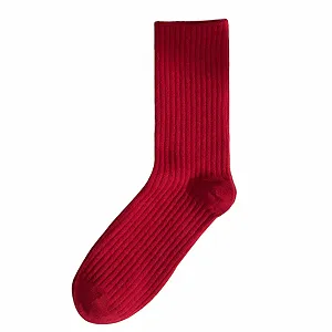 Шкарпетки Червоні для Чоловіків та Жінок Бавовняні - Фото 1