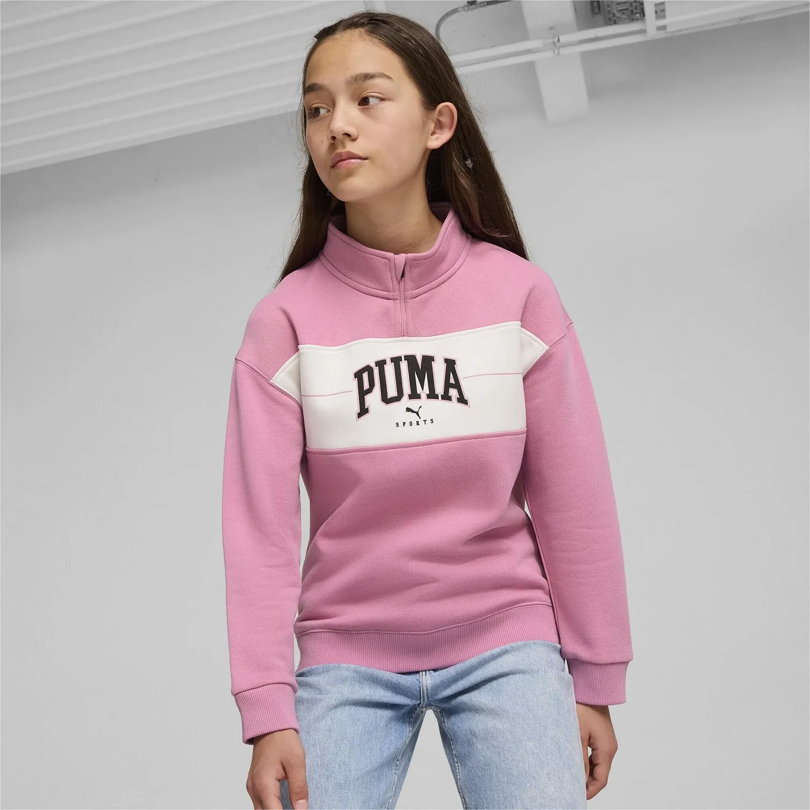 Світшот PUMA Squad Half-Zip FL G, фото №4