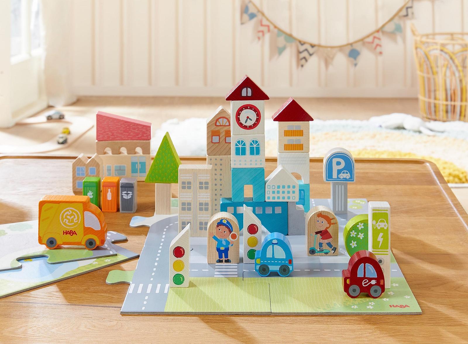Пазл HABA Spielwelt City Life деревянный, фото №3 Пазл HABA Spielwelt City Life деревянный, фото №3