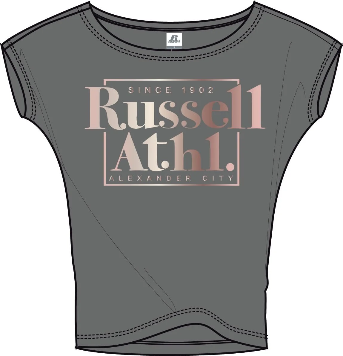 Свитшот Russell Athletic Kimono Loose Fit Женский, фото №1 Свитшот Russell Athletic Kimono Loose Fit Женский, фото №1